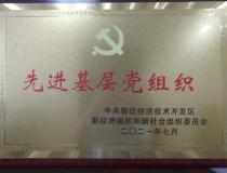 【華夏黨建】集團(tuán)黨支部被經(jīng)開(kāi)區(qū)“兩新”黨委評(píng)為先進(jìn)基層黨組織